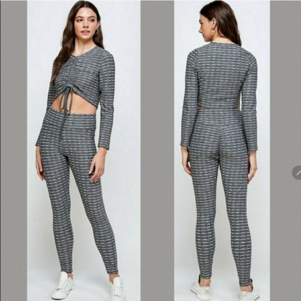 Butt lifting leggings + top